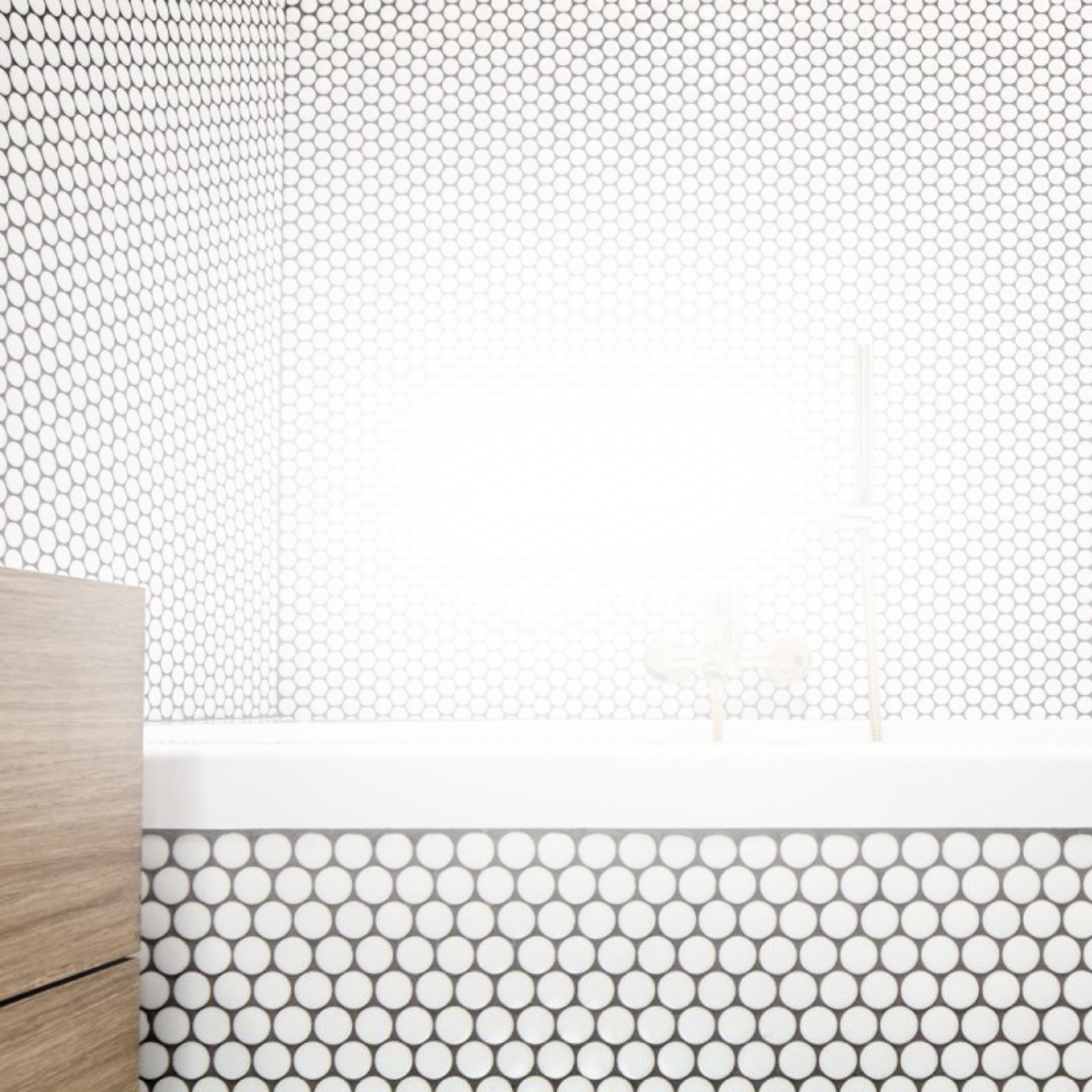 Sleva až 50% na bílou mozaiku skladem