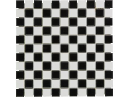 Keramická mozaika The Mosaic Factory Mozaika Mix Chessboard mat