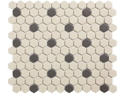 Keramická mozaika The Mosaic Factory Mozaika HEX 2 Mayfair 18