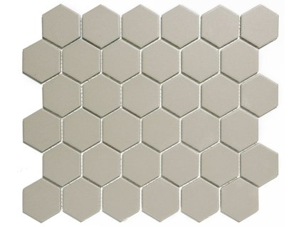 Keramická mozaika FIN Mozaika HEX 5 Grey