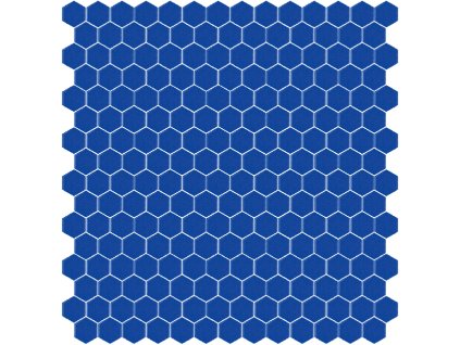 Skleněná mozaika Hisbalit Mozaika 320C SATINATO hexagony