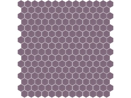 Skleněná mozaika Hisbalit Mozaika 251A SATINATO hexagony