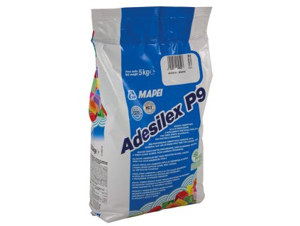 Lepidlo pro mozaiky, obklady a dlažby Mapei ADESILEX P9 ŠEDÝ 5 KG