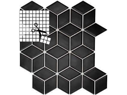 PACU925 Black Matt Cubic