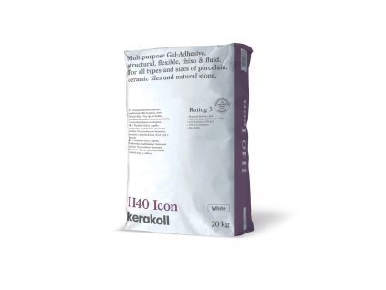 Lepidlo na mozaiku obklady dlazby H40 icon white WEB