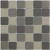 Keramická mozaika The Mosaic Factory Mozaika MIX 5 Grey, Athracite, Black