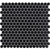 Keramická mozaika The Mosaic Factory Mozaika Black Glossy