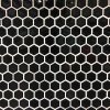 Keramická mozaika FIN Mozaika HEXAGON 2 Černá Lesk