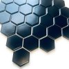 Keramická mozaika FIN Mozaika HEX5 Black Mat