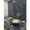 Keramická mozaika The Mosaic Factory Mozaika PAL Black Glossy