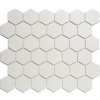 Keramická mozaika The Mosaic Factory Mozaika HEX 5 Super White