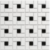 Keramická mozaika The Mosaic Factory Mozaika PAPW White and Black