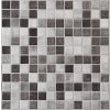 Skleněná mozaika MOSAVIT Mozaika RIVIERE GRIS