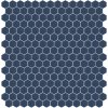 Skleněná mozaika Hisbalit Mozaika 319B SATINATO hexagony