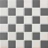 Keramická mozaika The Mosaic Factory Mozaika MIX 5 Chessboard Super White