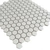 Keramická mozaika FIN Mozaika HEX 2 Super White
