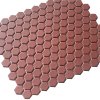 Keramická mozaika The Mosaic Factory Mozaika HEX 2 Terracotta