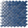 Skleněná mozaika Vidrepur Mozaika FISHT SOUL DARK BLUE BR