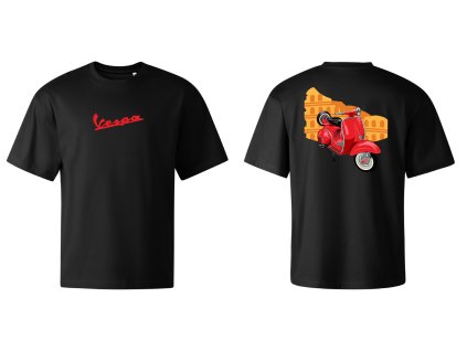 čierne tričko mockup