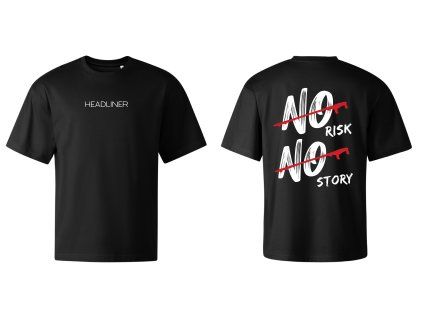 čierne tričko mockup