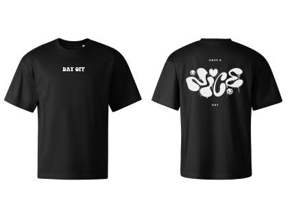 čierne tričko mockup