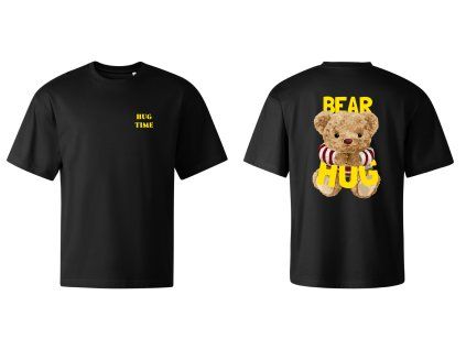 čierne tričko mockup