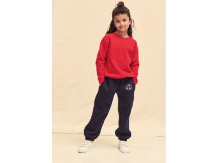 fruit of the loom classic elasticated cuff jog pants kids model
