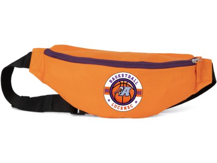 kimood recycelte klassische guerteltasche Orange Zest Plum Purple