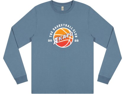 earthpositive premium long sleeve t shirt Blue Dusk