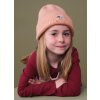 beechfield kids deep cuffed tonal patch beanie model