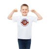 t shirt design strength health sport fitness concept little boy blank white t shirt showing muscles 380164 60477