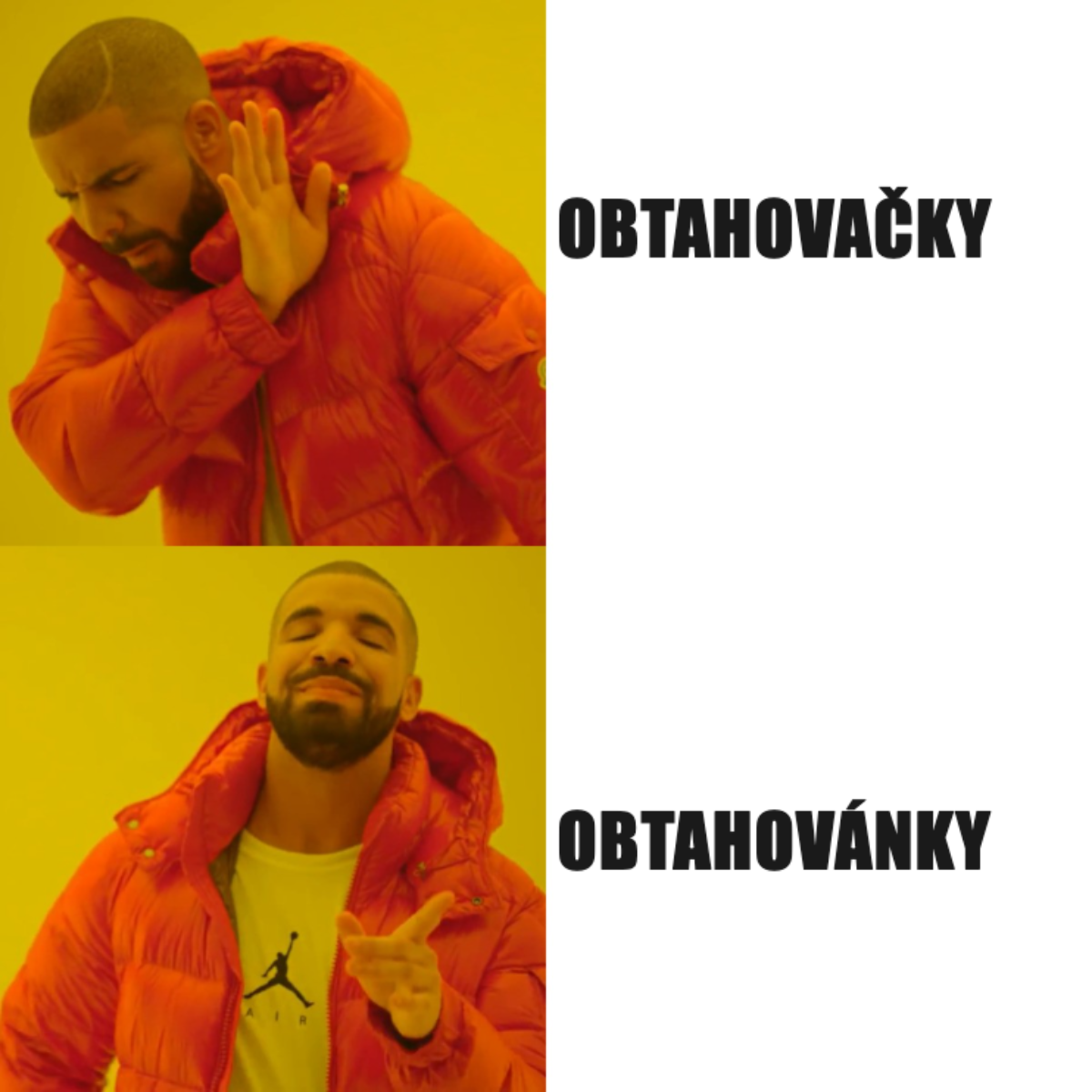 Obtahovačky se mění na Obtahovánky
