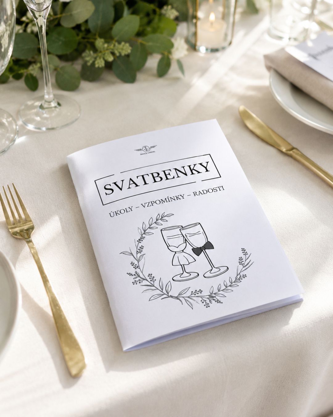 Svatbenky – sešitek pro hosty na svatbě