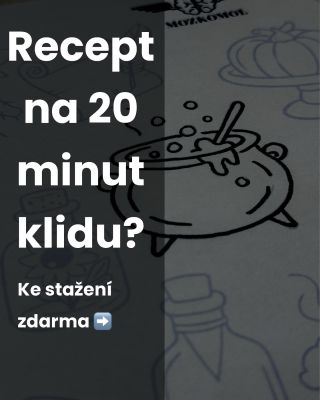 Taky máš občas večer mozek jak v mixéru a jedinej relax je doomscrollování na Instagramu? 🤯 Zkus tohle, mně to fakt pomáhá...