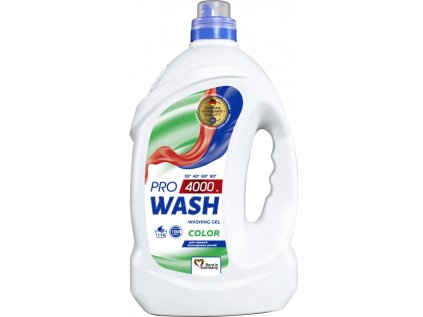 Prací gel PRO WASH na barevné prádlo "Color" 4 L