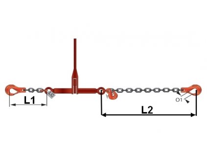 Kotevní řetězy jednodílné RZK