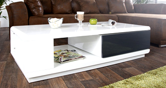 Moderní konferenční stolky v mnoha podobách