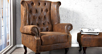 Stylová kožená křesla