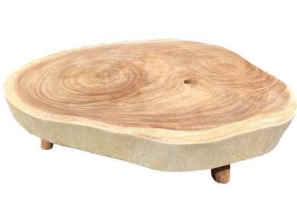 TRUNK LUX III - konferenční stolek ze suaru 128x108 cm