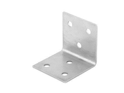 Nerezový spojovací klip pro ploty a zábradlí • 35x34 mm • 24 g • nerez ocel (Rozměry: 35x34 mm)