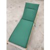 KARLAS Elisa - polstr na lehátko zelený