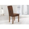 Moderní židle - Flavio, hnědá