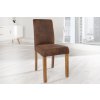 Moderní židle - Flavio, hnědá