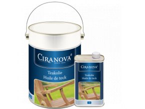 Týkový olej Ciranova  Týkový olej Ciranova – ochrana a oživení dřeva