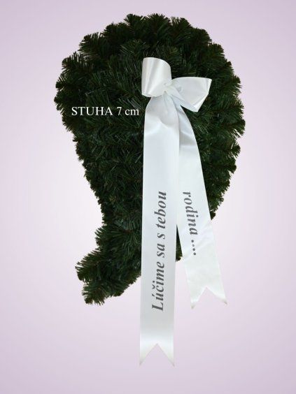 Smutočná stuha 7 cm