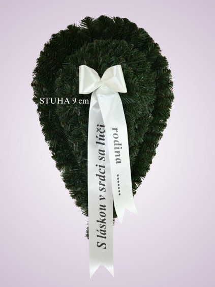 Smutočná stuha 9 cm