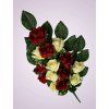 MP216499 kytica ruza bordo krem