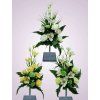 F2318 kytica ruza alstromeria