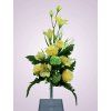 F2318 kytica ruza alstromeria zlta