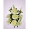 TRH230903 kytica ruza gerbera krem